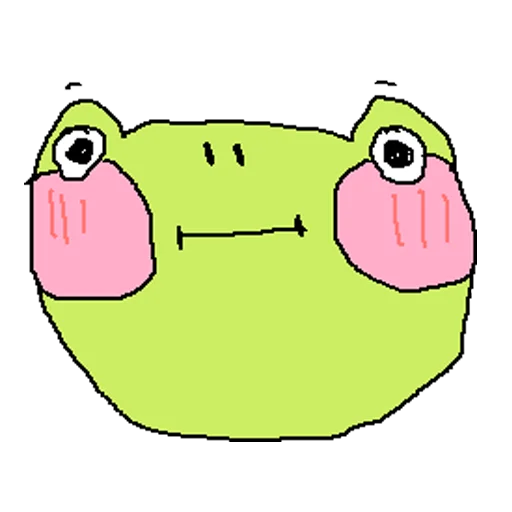 😳 Стикер «cursed frog Runta!! (runtadesu)» для Telegram