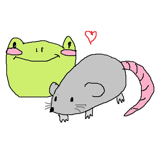 🤍 Стикер «cursed frog Runta!! (runtadesu)» для Telegram