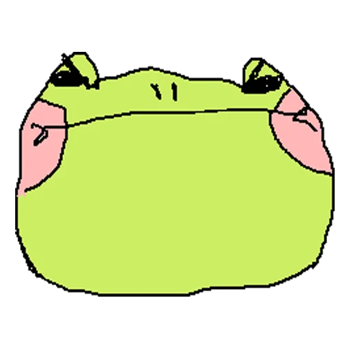 😕 Стикер «cursed frog Runta!! (runtadesu)» для Telegram