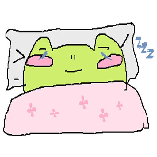 😴 Стикер «cursed frog Runta!! (runtadesu)» для Telegram
