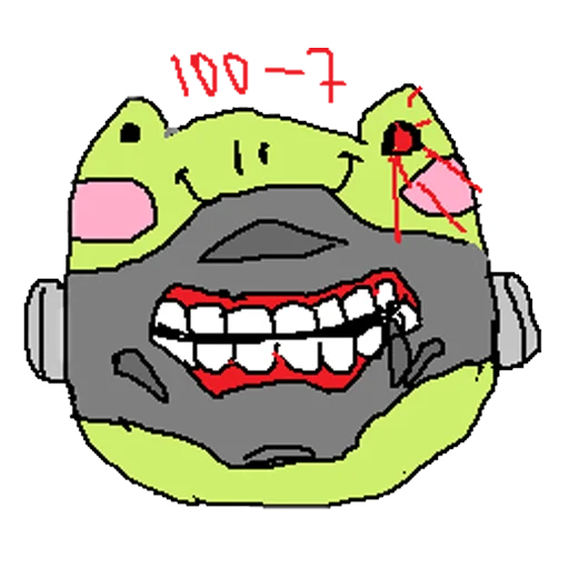 🥵 Стикер «cursed frog Runta!! (runtadesu)» для Telegram