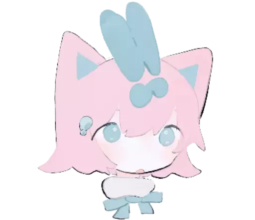 ❗ Стикер «cute chibi» для Telegram