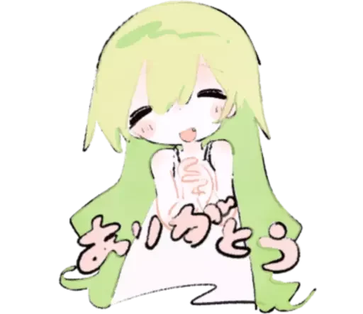 ☺️ Стикер «cute chibi» для Telegram