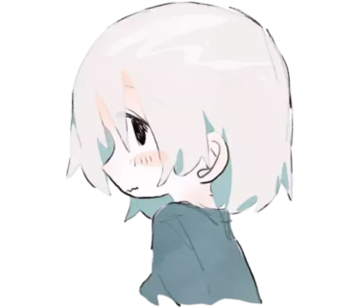 ☺️ Стикер «cute chibi» для Telegram