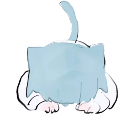 🙇‍♀ Стикер «cute chibi» для Telegram