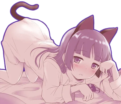 🐈 Стикер «Ruri Gokou» для Telegram