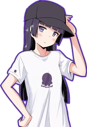 😐 Стикер «Ruri Gokou» для Telegram