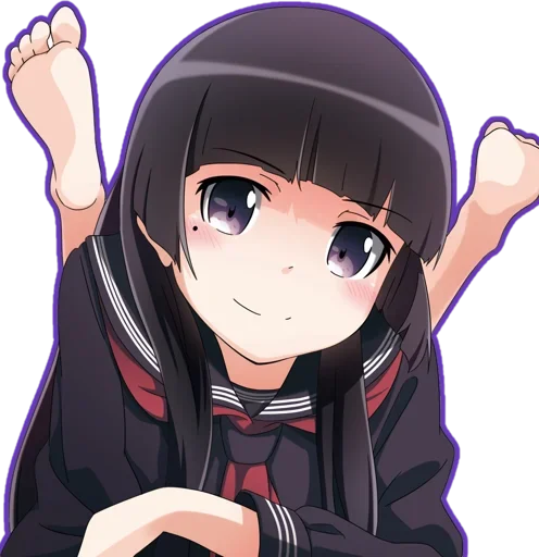 ☺️ Стикер «Ruri Gokou» для Telegram