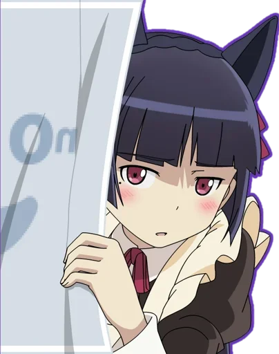 🐈 Стикер «Ruri Gokou» для Telegram
