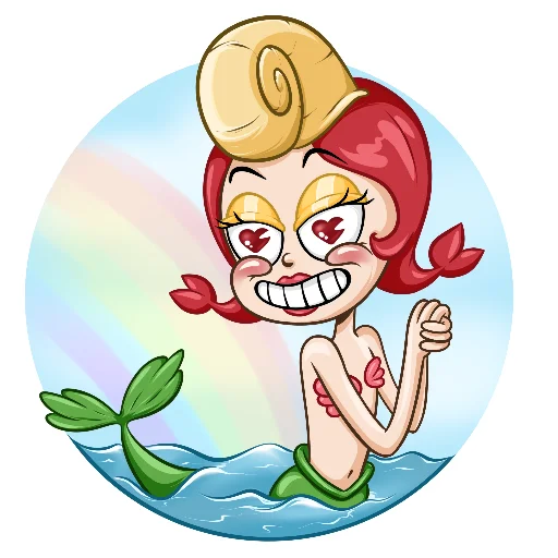 😍 Стикер «Русалыч» для Telegram