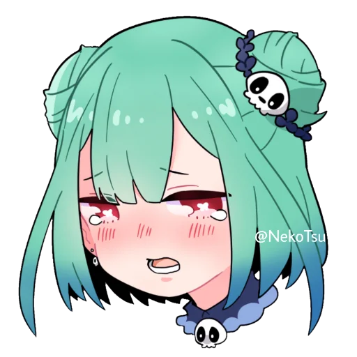 😥 Стикер «Rushia Uruha» для Telegram