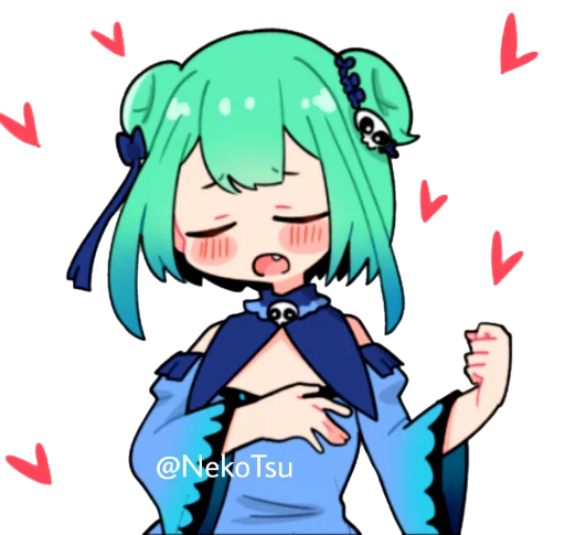 🥰 Стикер «Rushia Uruha» для Telegram
