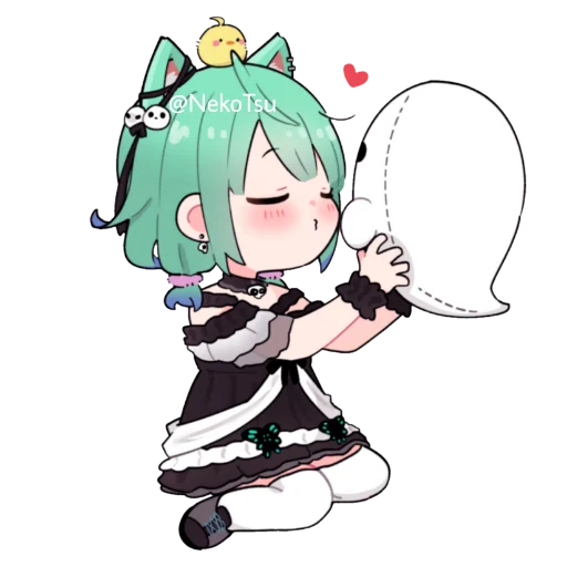 😘 Стикер «Rushia Uruha» для Telegram