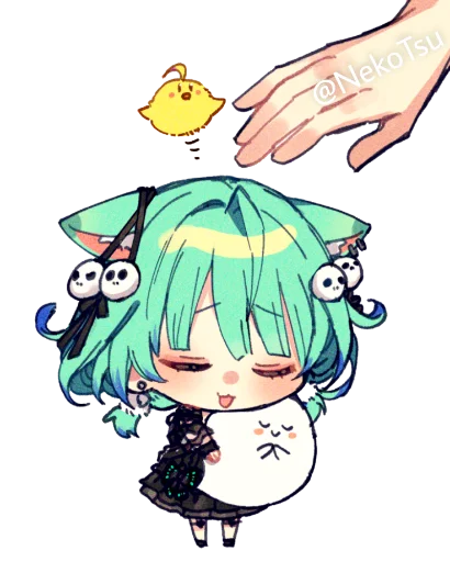 😌 Стикер «Rushia Uruha» для Telegram
