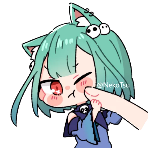 🤏 Стикер «Rushia Uruha» для Telegram