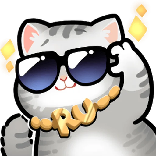 😎 Стикер «Rus Piano Ru» для Telegram