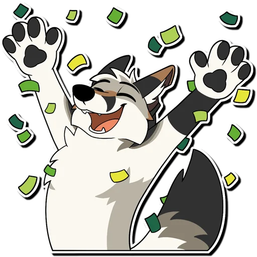 🎊 Стикер «Russ & Ruckus» для Telegram