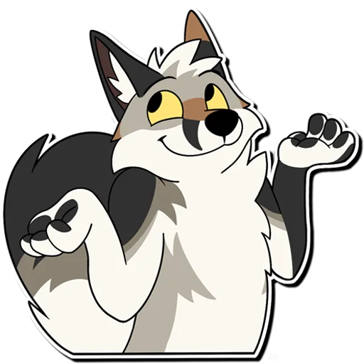 🤷‍♂️ Стикер «Russ & Ruckus» для Telegram