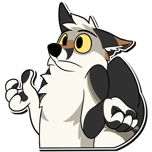 🤷‍♂️ Стикер «Russ & Ruckus» для Telegram