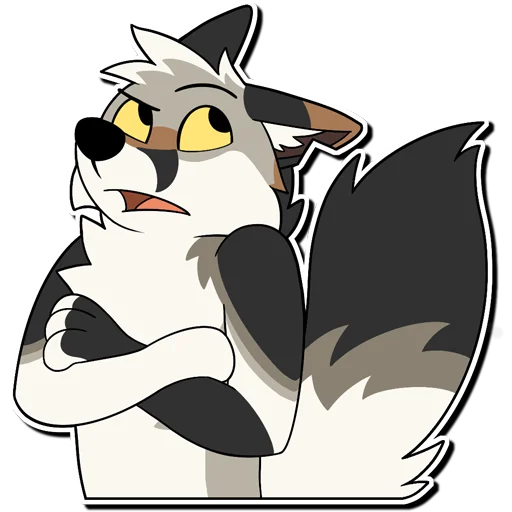 🙄 Стикер «Russ & Ruckus» для Telegram