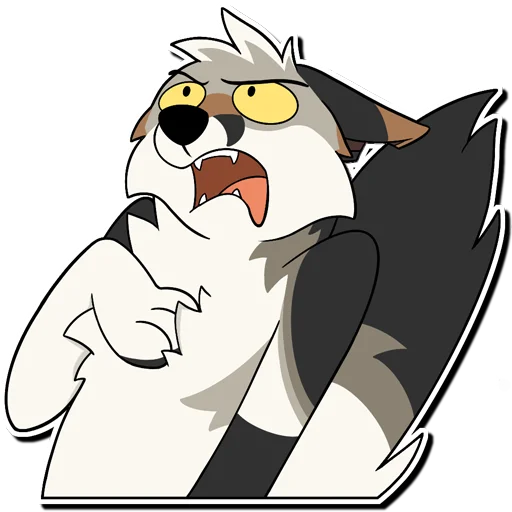 😠 Стикер «Russ & Ruckus» для Telegram