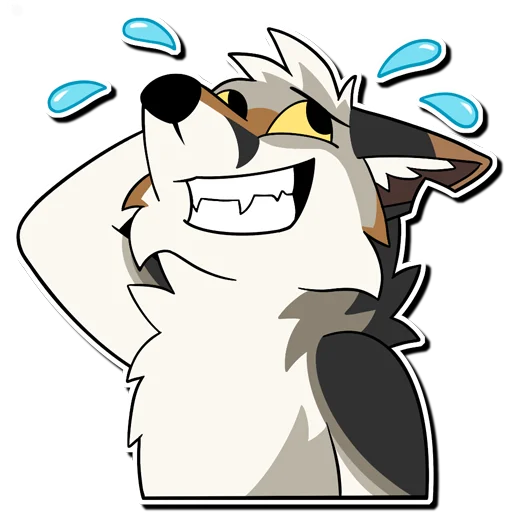 😅 Стикер «Russ & Ruckus» для Telegram