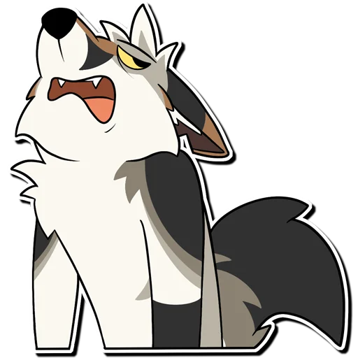 😩 Стикер «Russ & Ruckus» для Telegram