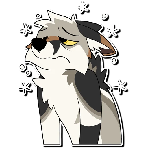 😞 Стикер «Russ & Ruckus» для Telegram