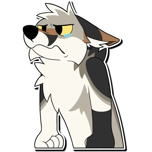 😠 Стикер «Russ & Ruckus» для Telegram