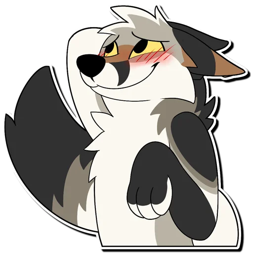 ☺️ Стикер «Russ & Ruckus» для Telegram