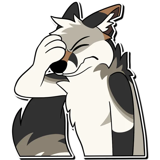 😖 Стикер «Russ & Ruckus» для Telegram