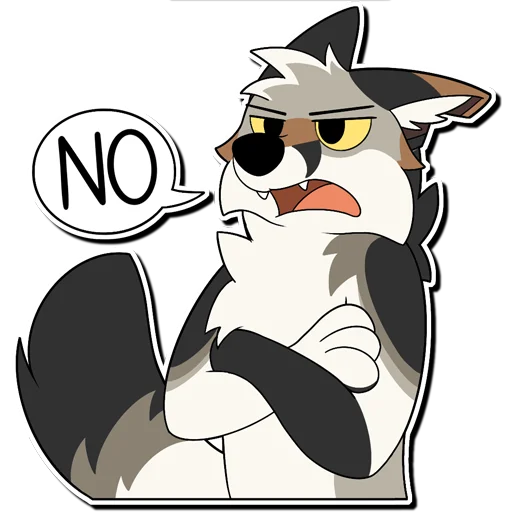 ❌ Стикер «Russ & Ruckus» для Telegram