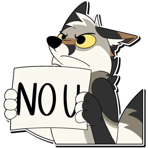 😠 Стикер «Russ & Ruckus» для Telegram