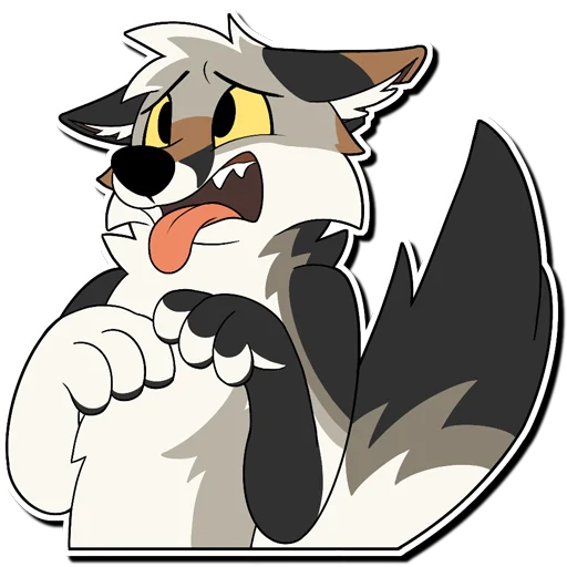 🤢 Стикер «Russ & Ruckus» для Telegram