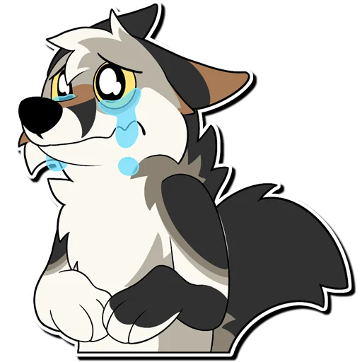 😭 Стикер «Russ & Ruckus» для Telegram