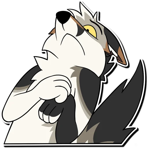 😫 Стикер «Russ & Ruckus» для Telegram