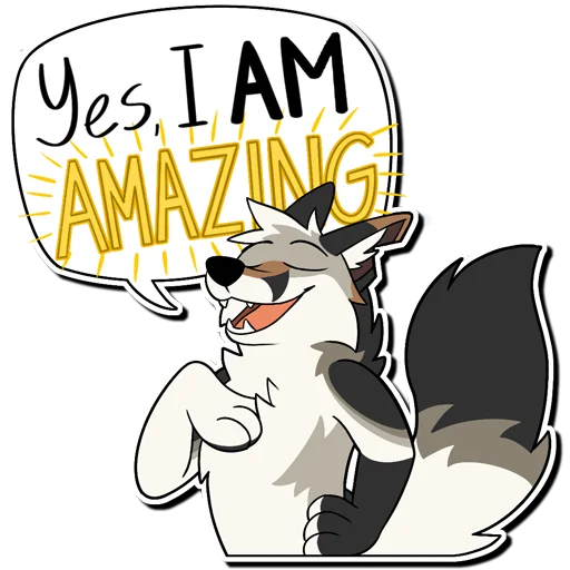 😄 Стикер «Russ & Ruckus» для Telegram