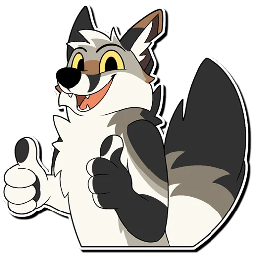Стикерпак Russ & Ruckus для Telegram