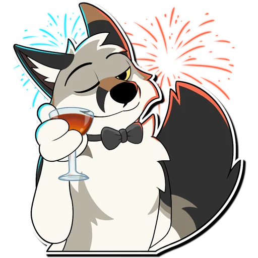 🥃 Стикер «Russ & Ruckus» для Telegram