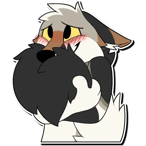 ☺️ Стикер «Russ & Ruckus» для Telegram