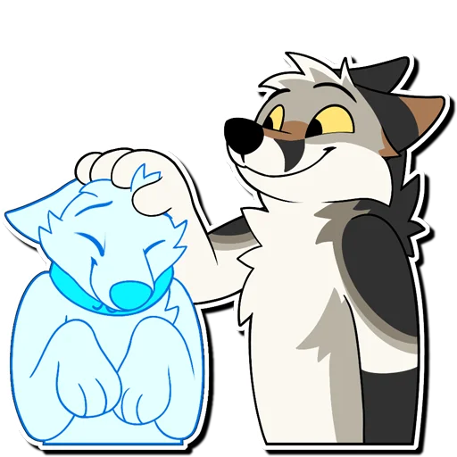 ✋ Стикер «Russ & Ruckus» для Telegram