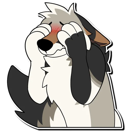 😖 Стикер «Russ & Ruckus» для Telegram