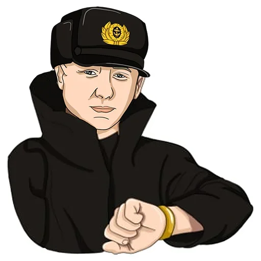 ⌚ Стикер «Владимир Путин» для Telegram