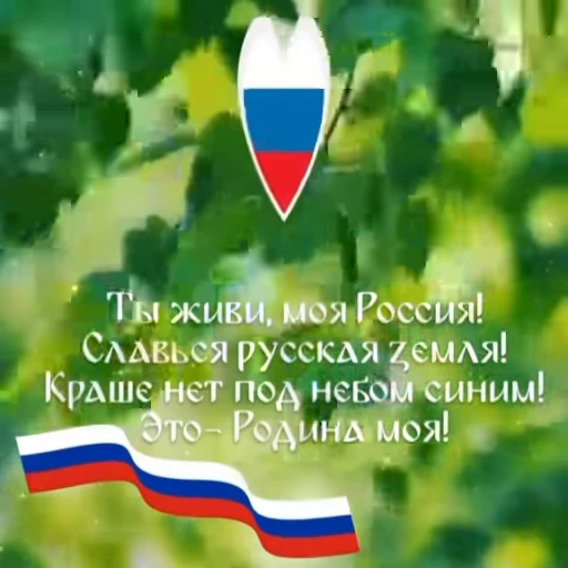🌟 Стикер «Russia Day» для Telegram