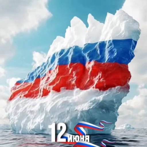 🌟 Стикер «Russia Day» для Telegram