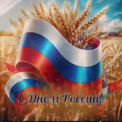 🌟 Стикер «Russia Day» для Telegram