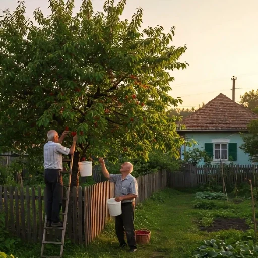 🏡 Стикер «Русская эстетика» для Telegram