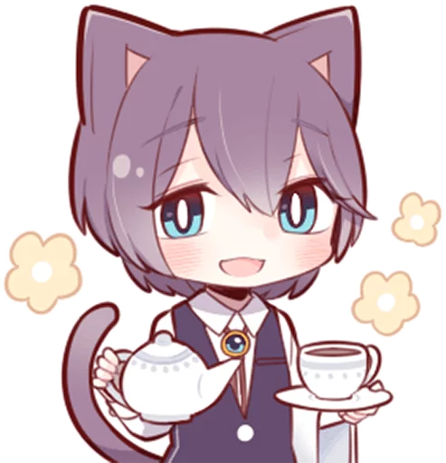 Стикерпак Russian Blue Kitten для Telegram — скачать