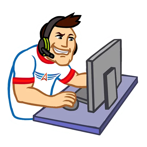 Стикерпак Russian eSports для Telegram