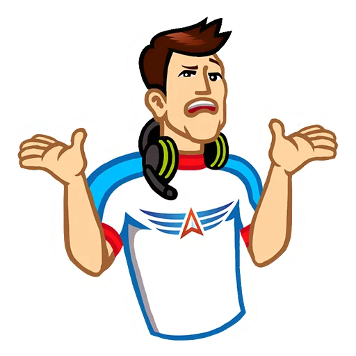 😳 Стикер «Russian eSports» для Telegram